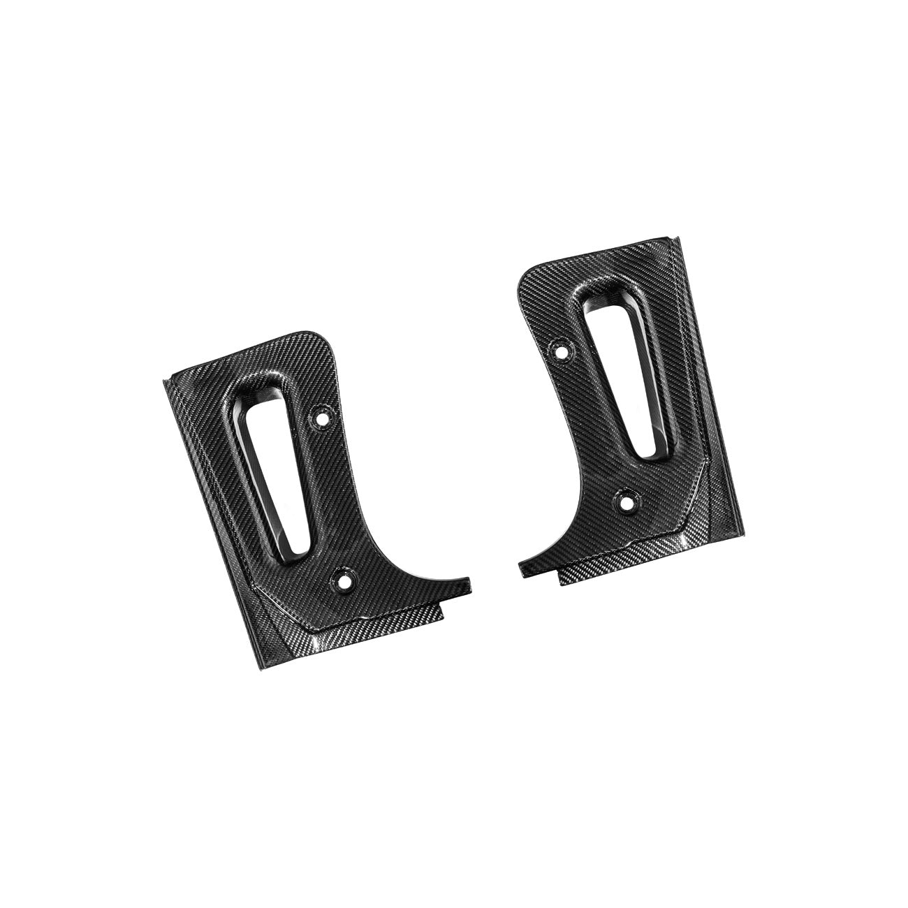 Corvette C8 Dry Carbon Fiber Front & Rear Mud Flaps