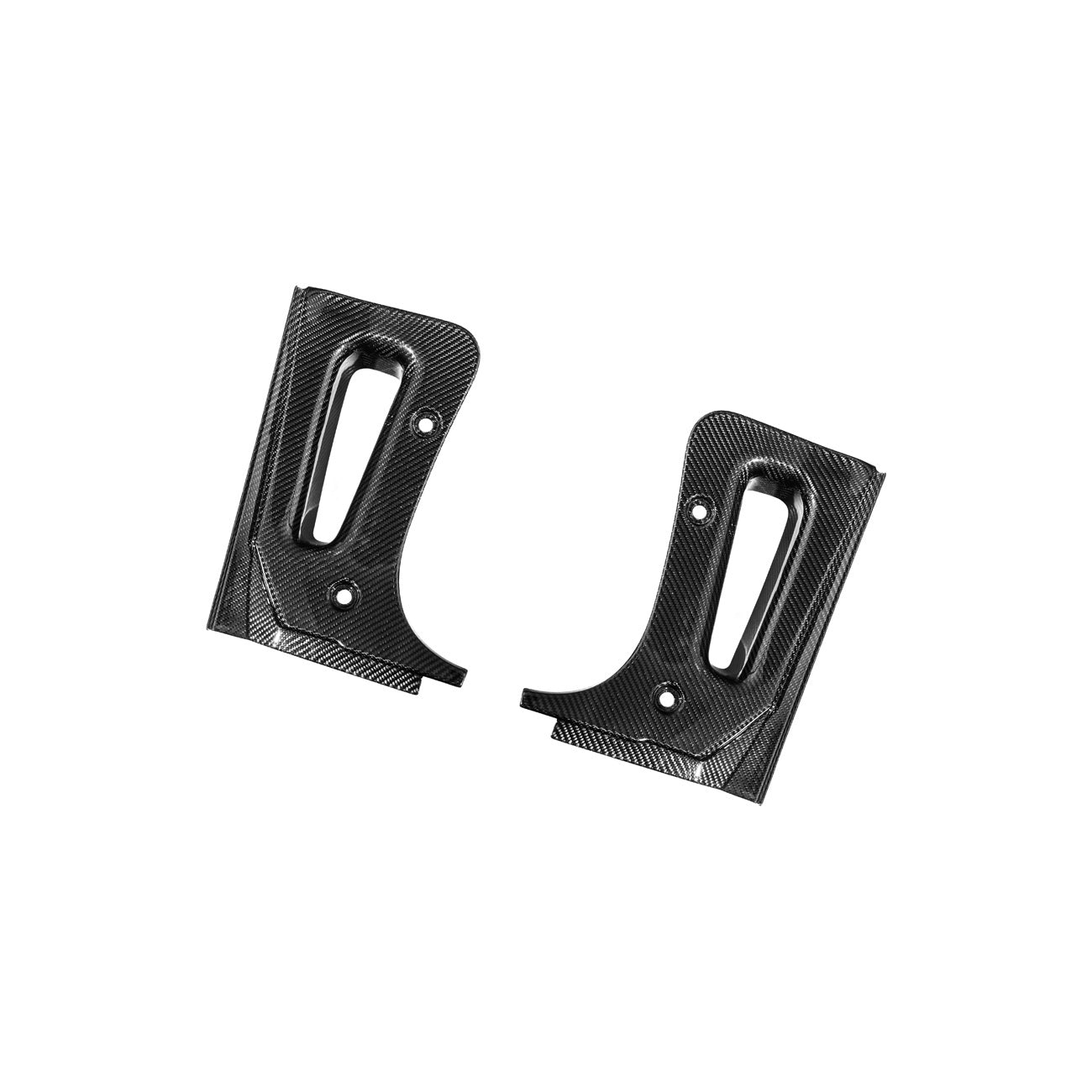 Corvette C8 Dry Carbon Fiber Front & Rear Mud Flaps