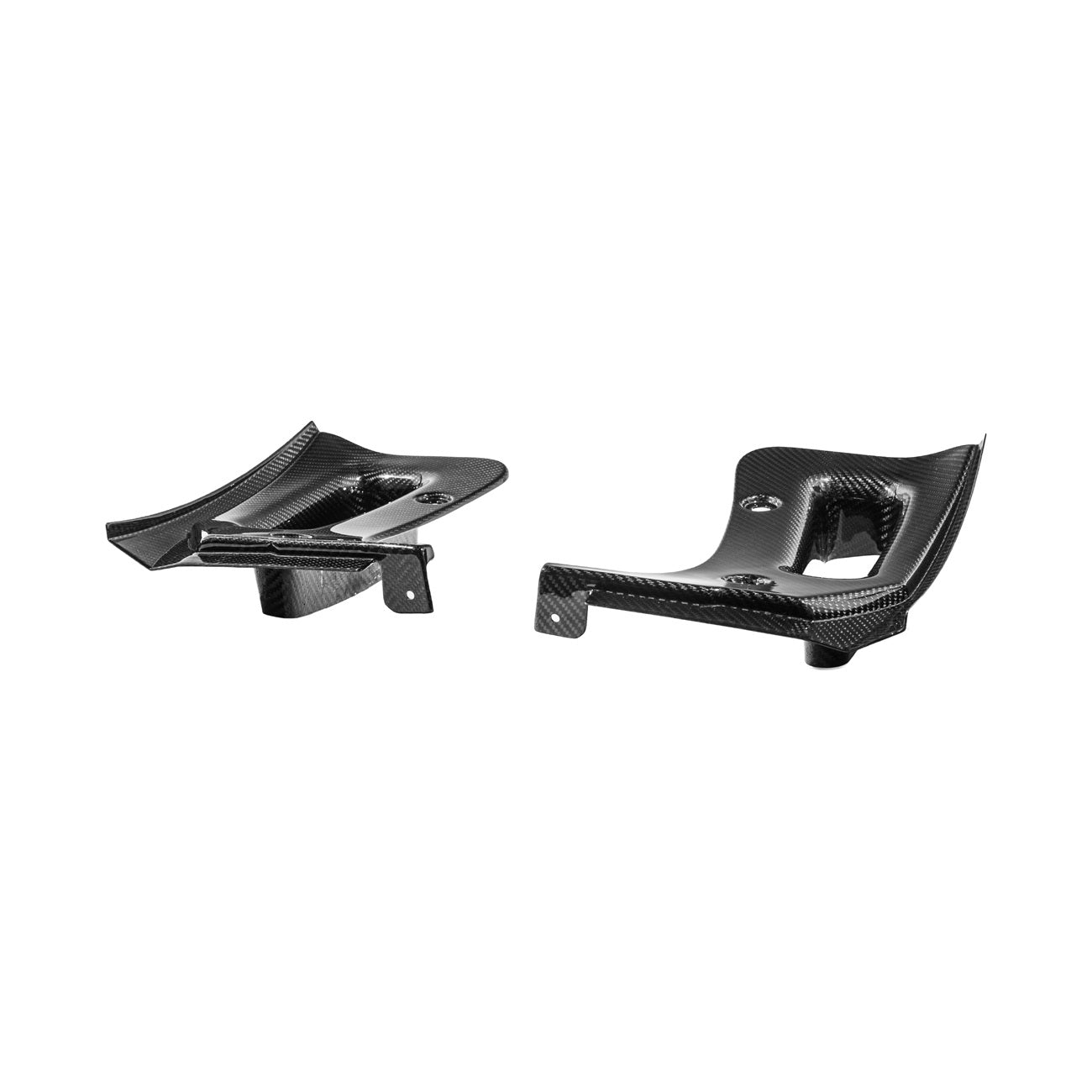 Corvette C8 Dry Carbon Fiber Front & Rear Mud Flaps