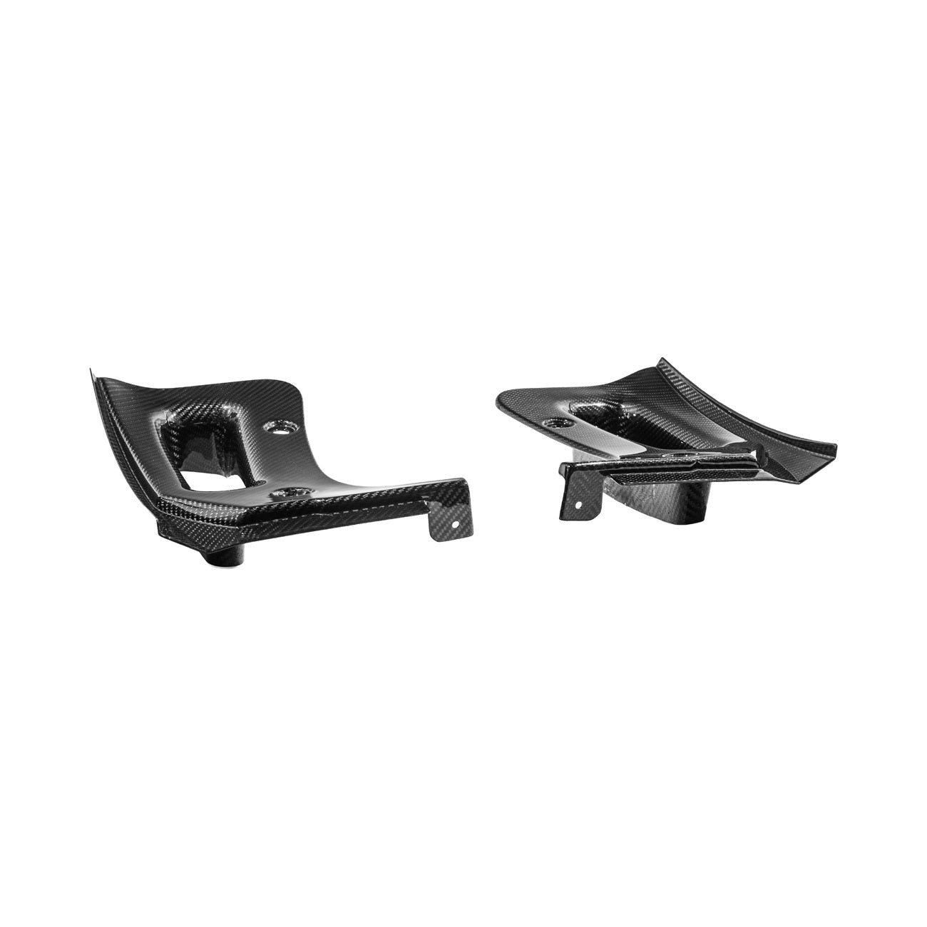Corvette C8 Dry Carbon Fiber Front & Rear Mud Flaps
