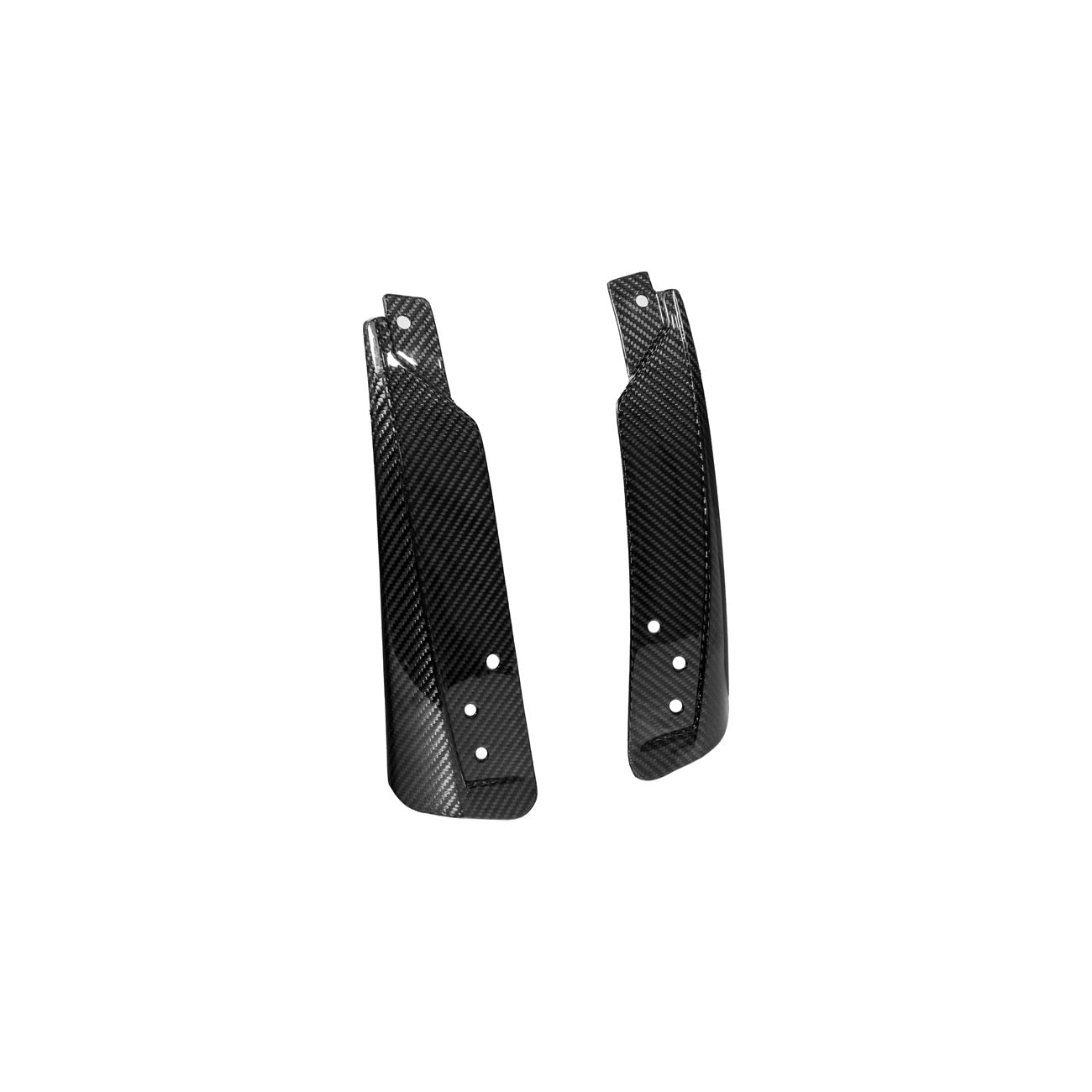 2024-Up Ford Mustang Carbon Fiber Performance XL Extended Front & Rear Mud Flap Splash Guards