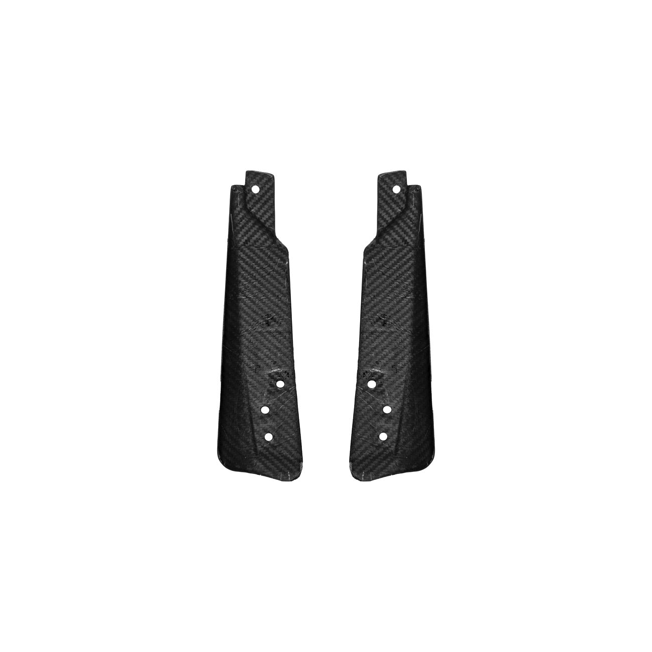2024-Up Ford Mustang Carbon Fiber Performance XL Extended Front & Rear Mud Flap Splash Guards