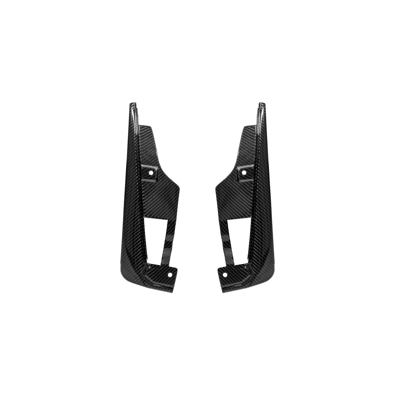 2024-Up Ford Mustang Carbon Fiber Performance XL Extended Front & Rear Mud Flap Splash Guards
