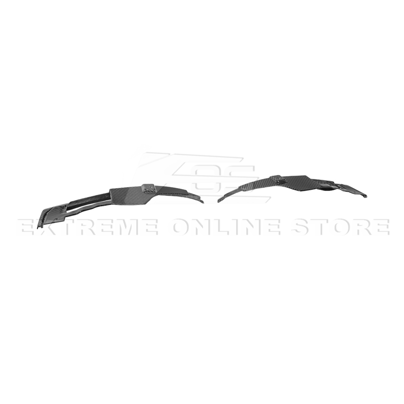 2024+ Ford Mustang Dry Carbon Fiber Mud Flap