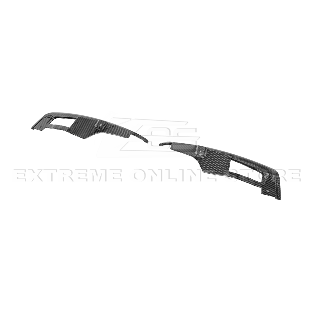 2024+ Ford Mustang DRY CARBON FIBER Fender Flares & Mud Flap