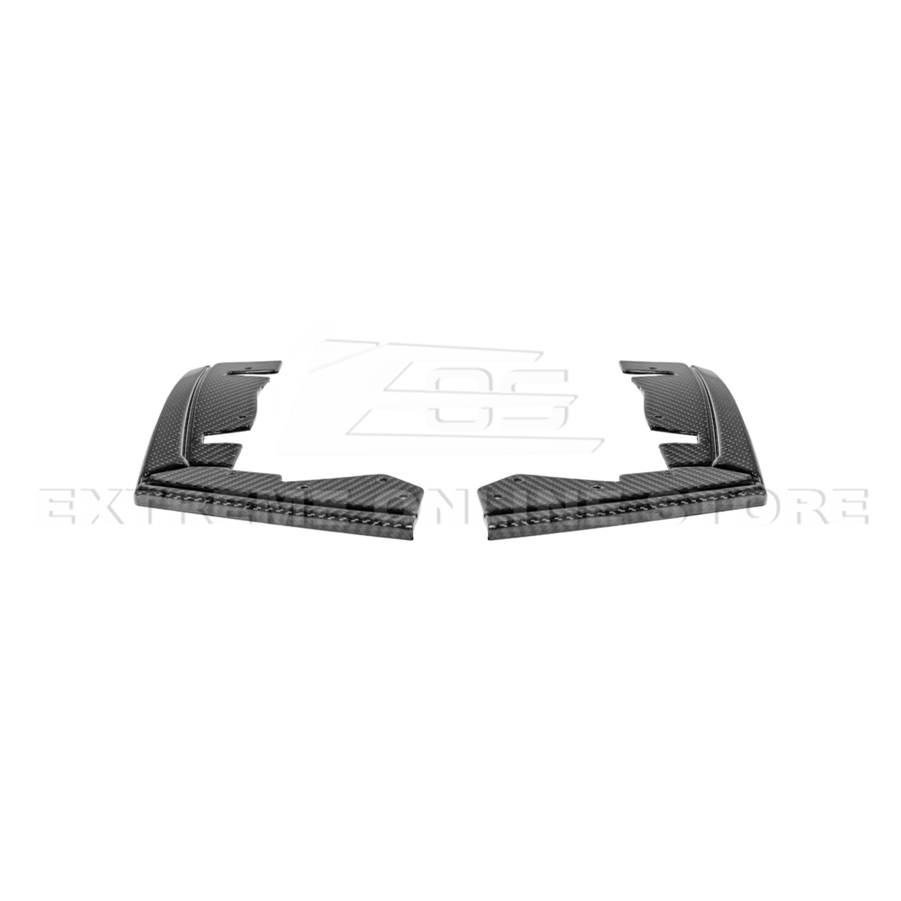 2024+ Ford Mustang DRY CARBON FIBER Fender Flares & Mud Flap