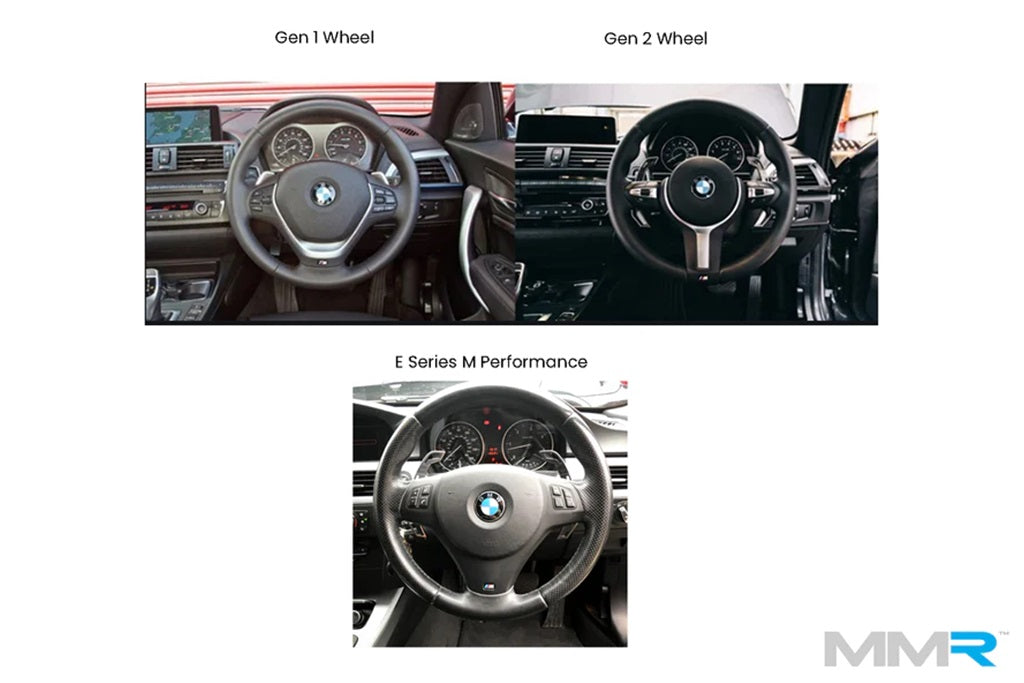 MMX Performance E / F-Chassis Gear Shift Paddle Set | Billet