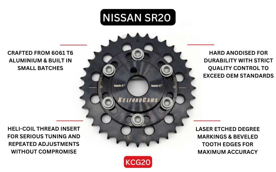 Nissan SR20 Adjustable Cam Gears