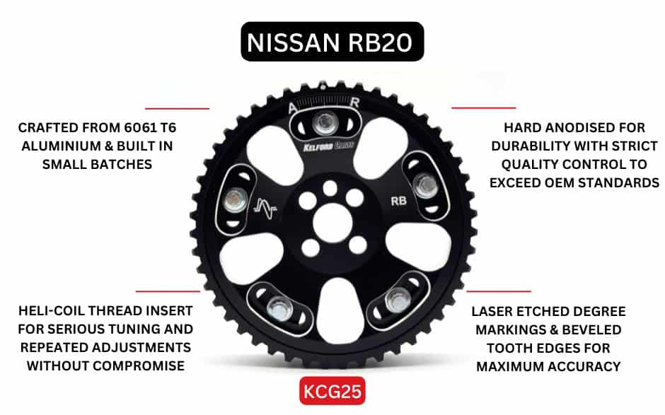 KCG25 | RB20 / RB26 Cam Gears