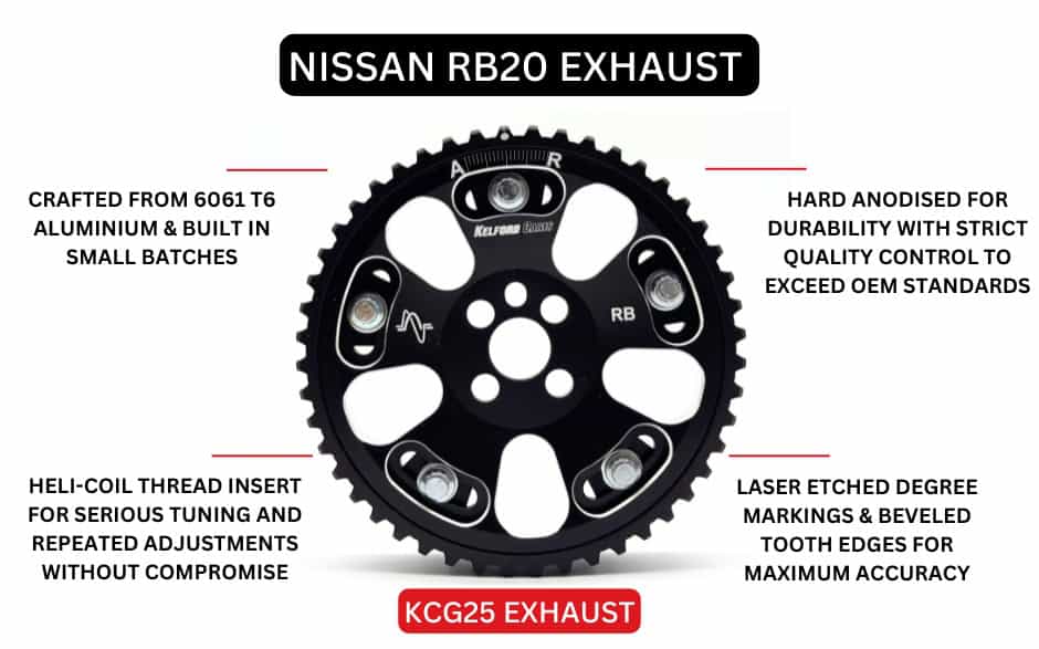 NISSAN RB20 RB26 EXHAUST VERNIER PULLEY