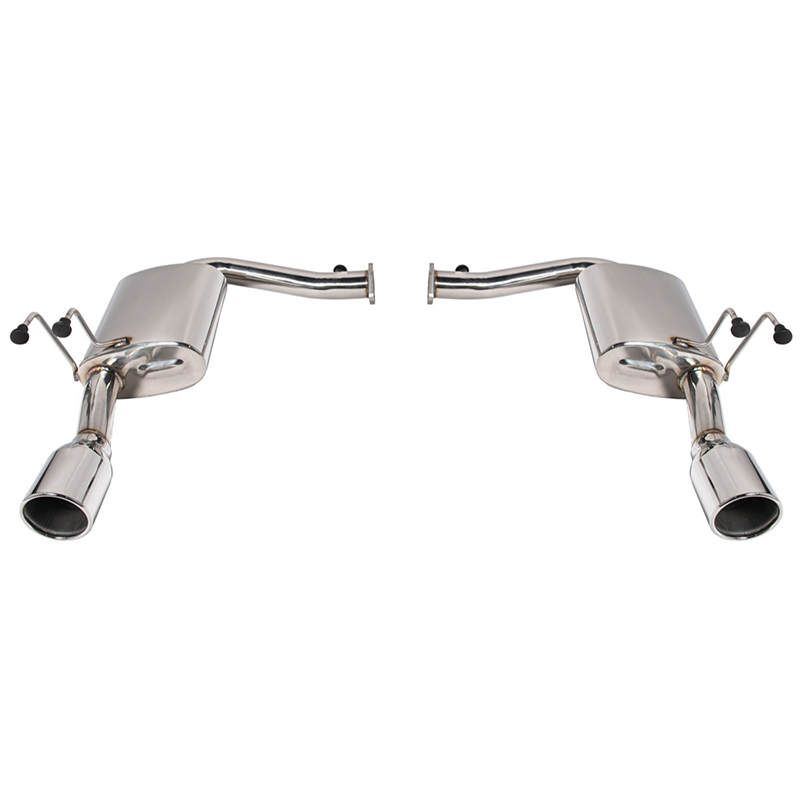 2016-21 Honda Civic 1.5t Sedan | T-304 Muffler Axle Back 4Inch Dual Tips Exhaust