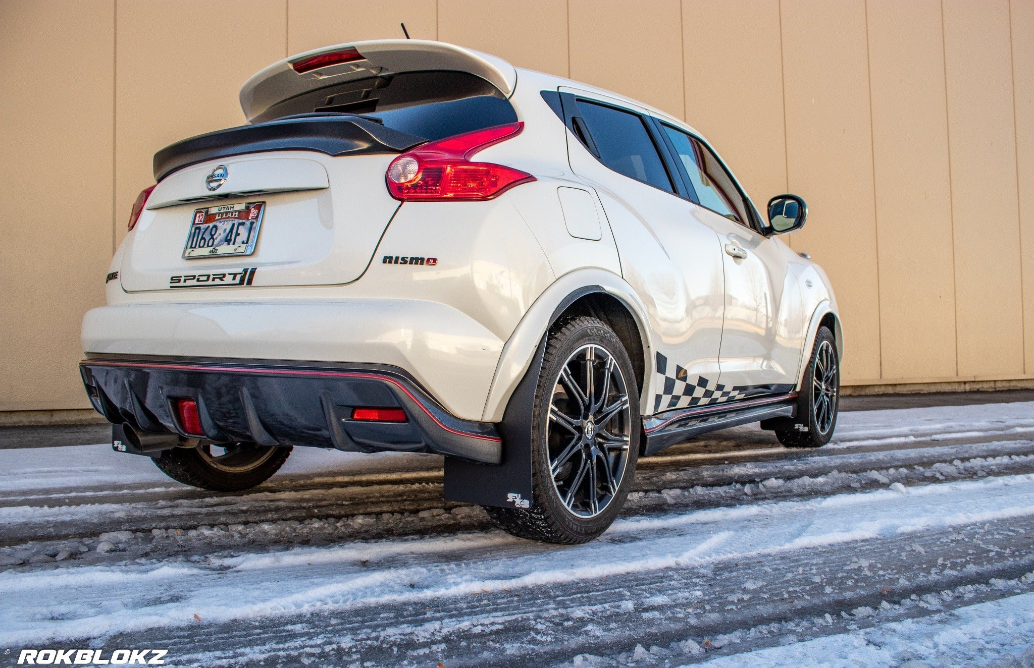 Nissan Juke NISMO 2010-2017 Rally Mud Flaps