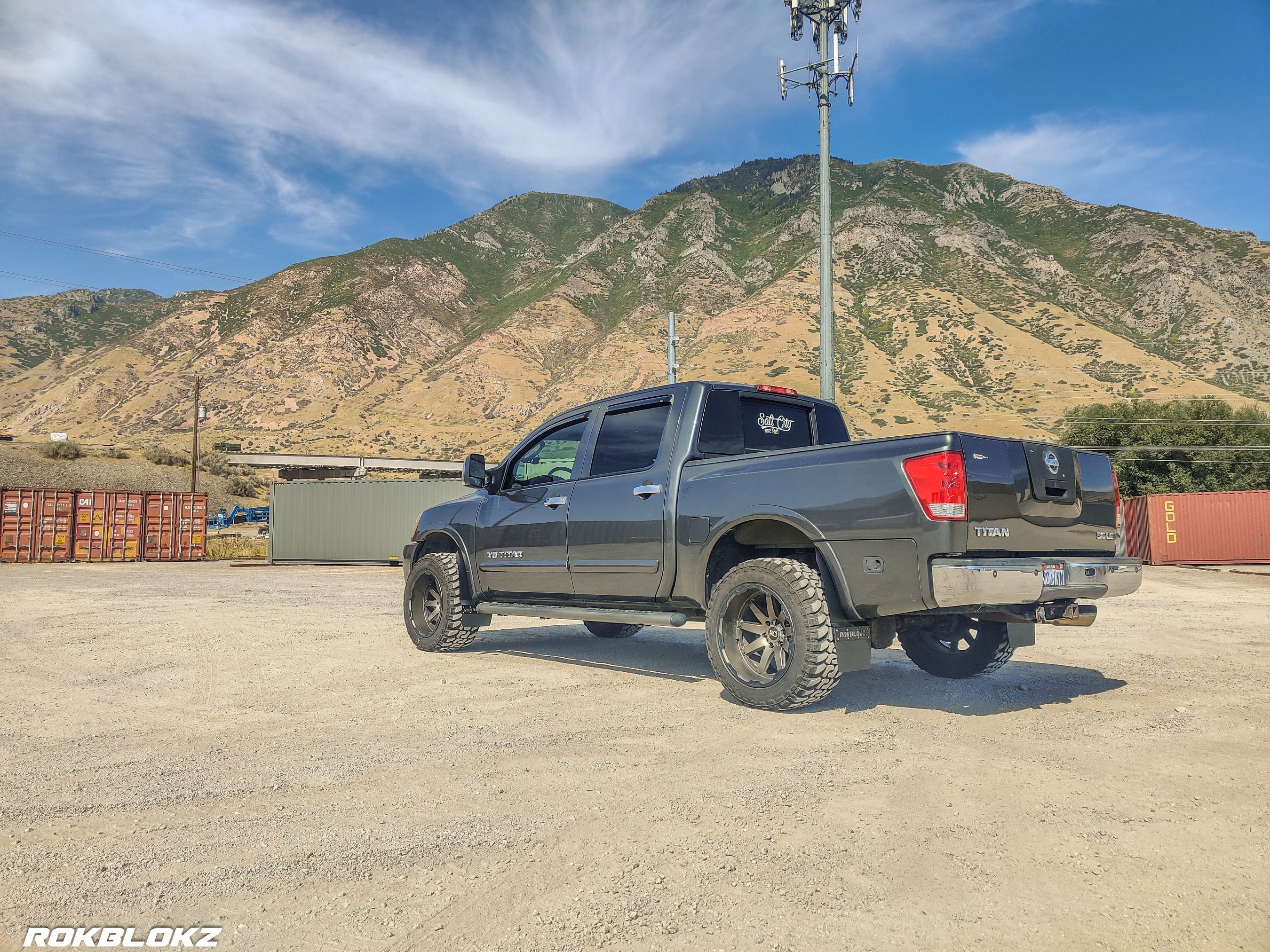 NISSAN TITAN 2004-2015 STEP BACK Mud flaps