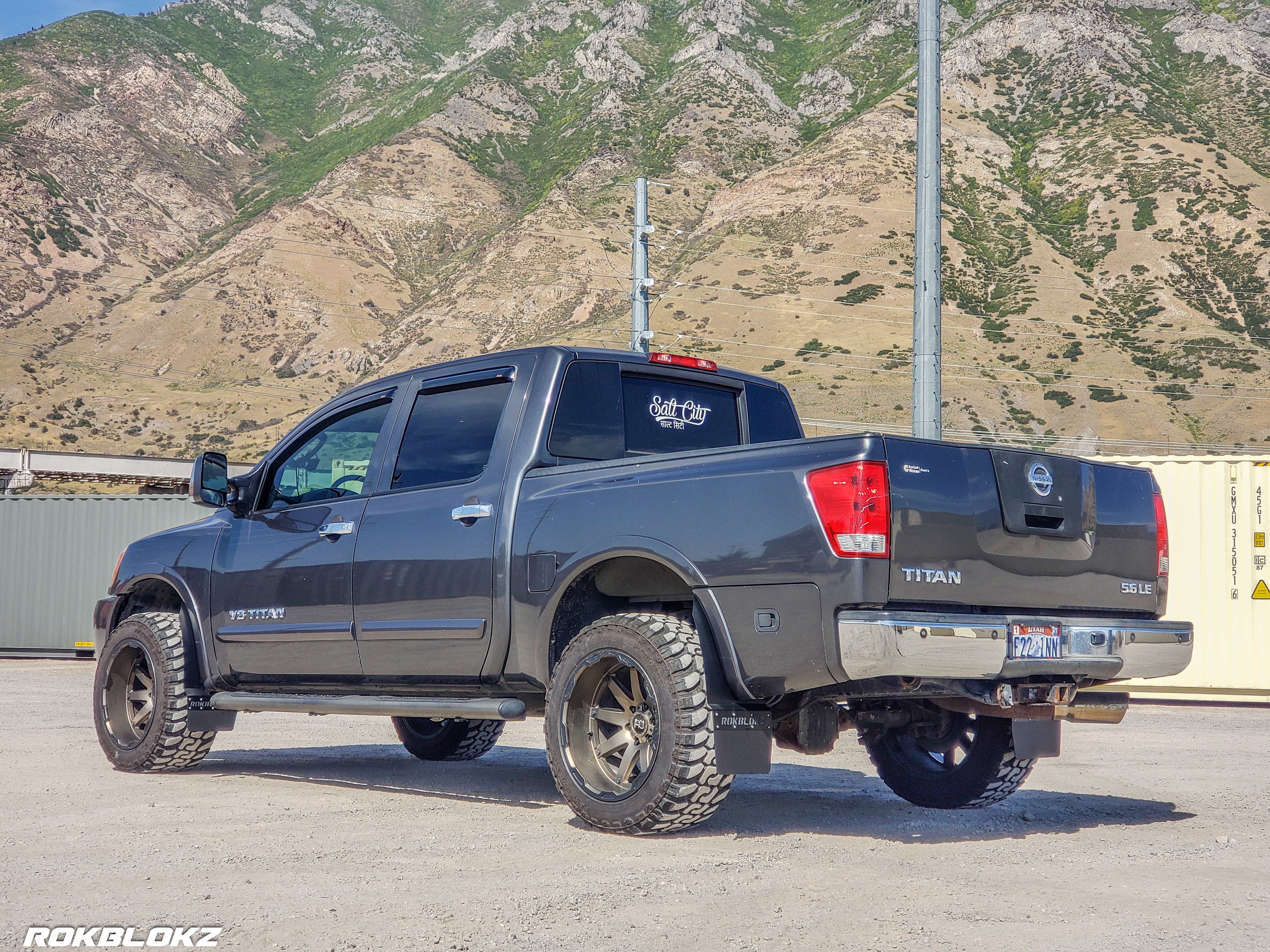 NISSAN TITAN 2004-2015 STEP BACK Mud flaps