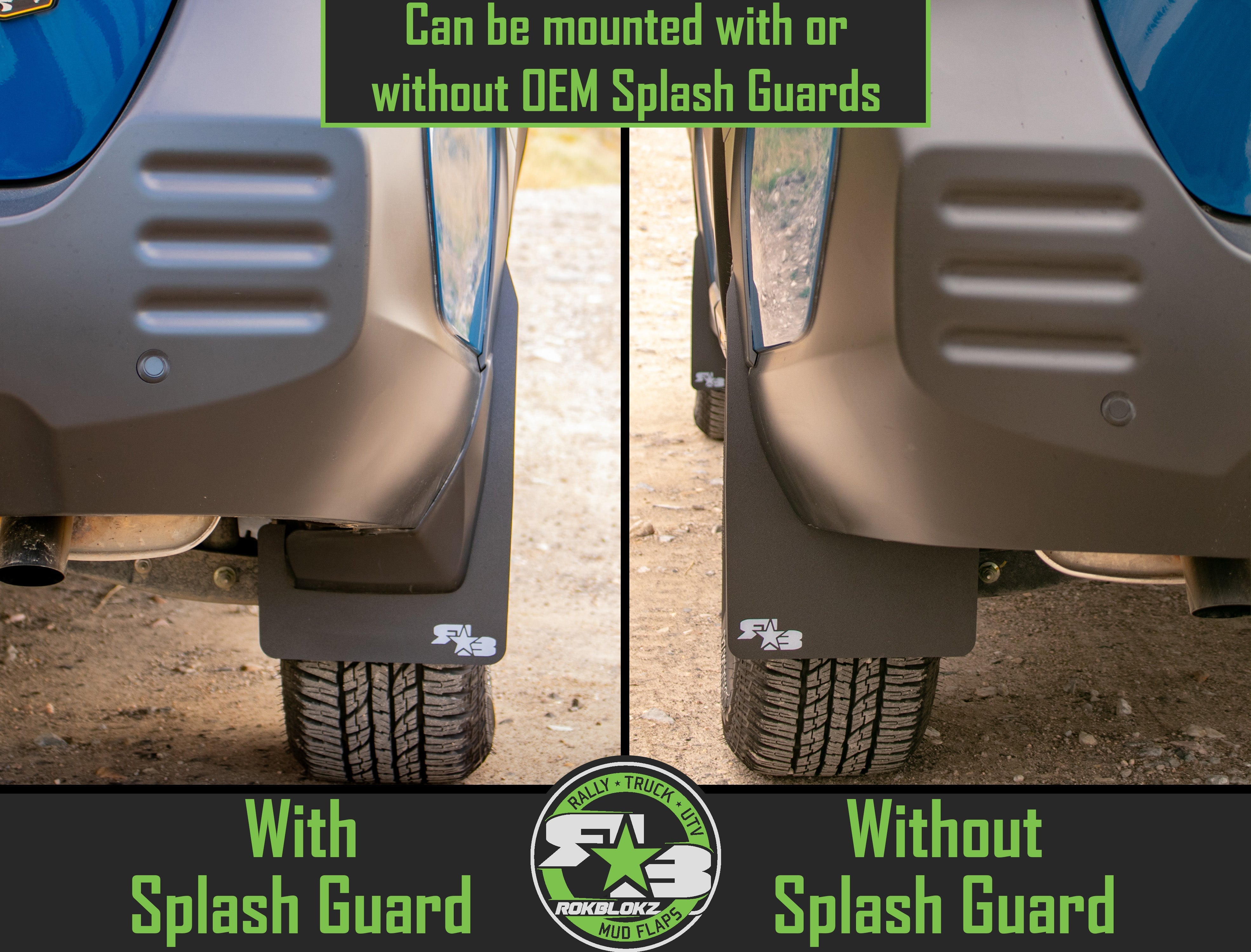 Subaru Outback WILDERNESS 2021-2025 Rally Mud Flaps