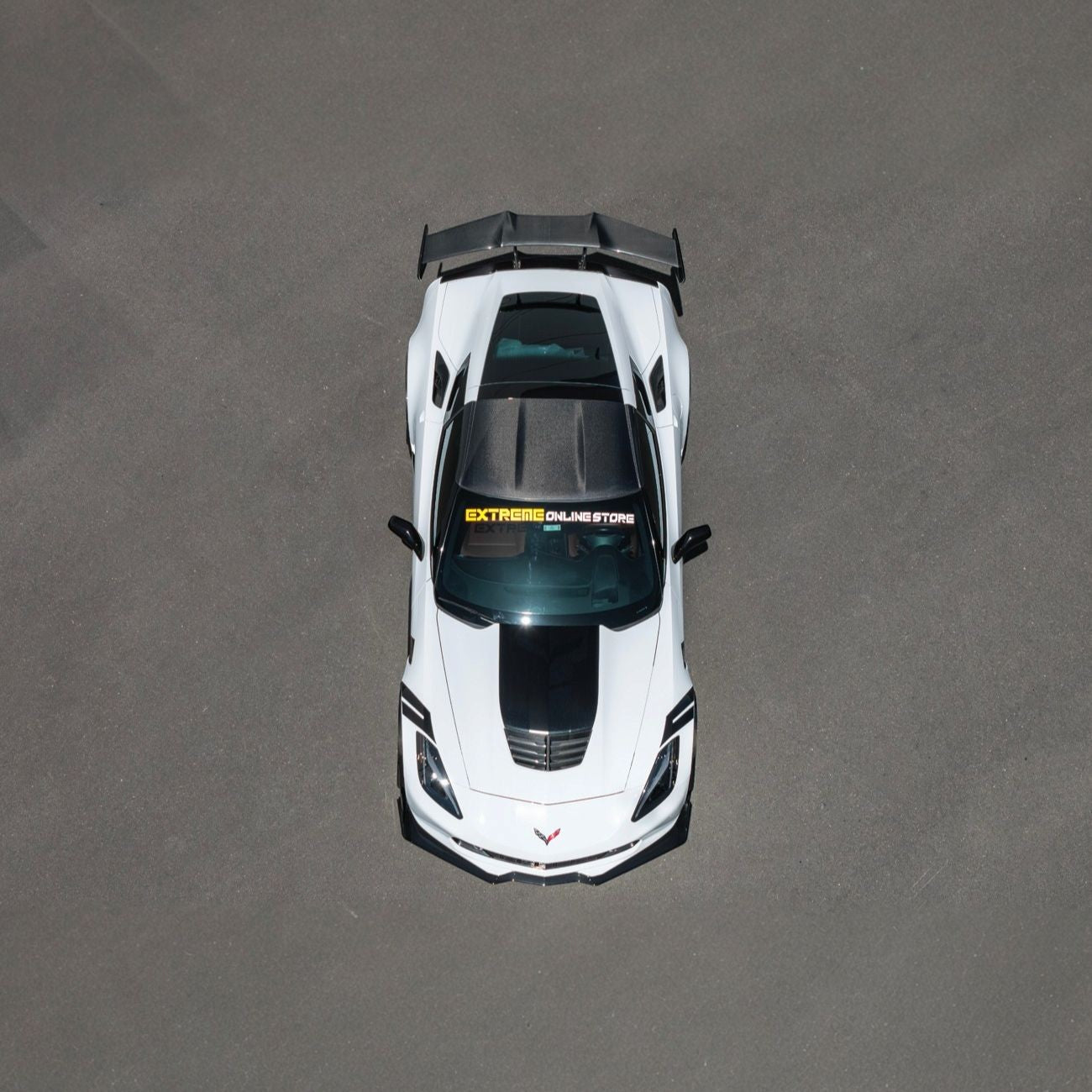 Corvette C7 Carbon Fiber Roof Side Trim Panel Cover Overlays