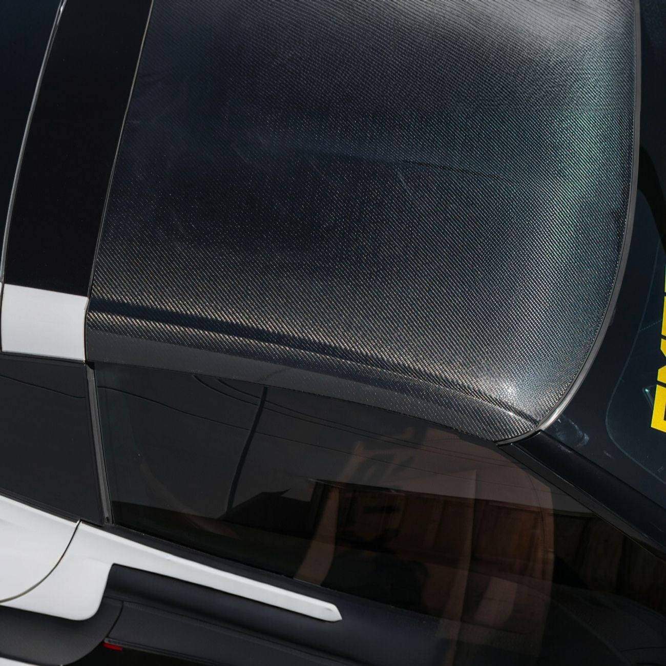 Corvette C7 Carbon Fiber Roof Side Trim Panel Cover Overlays