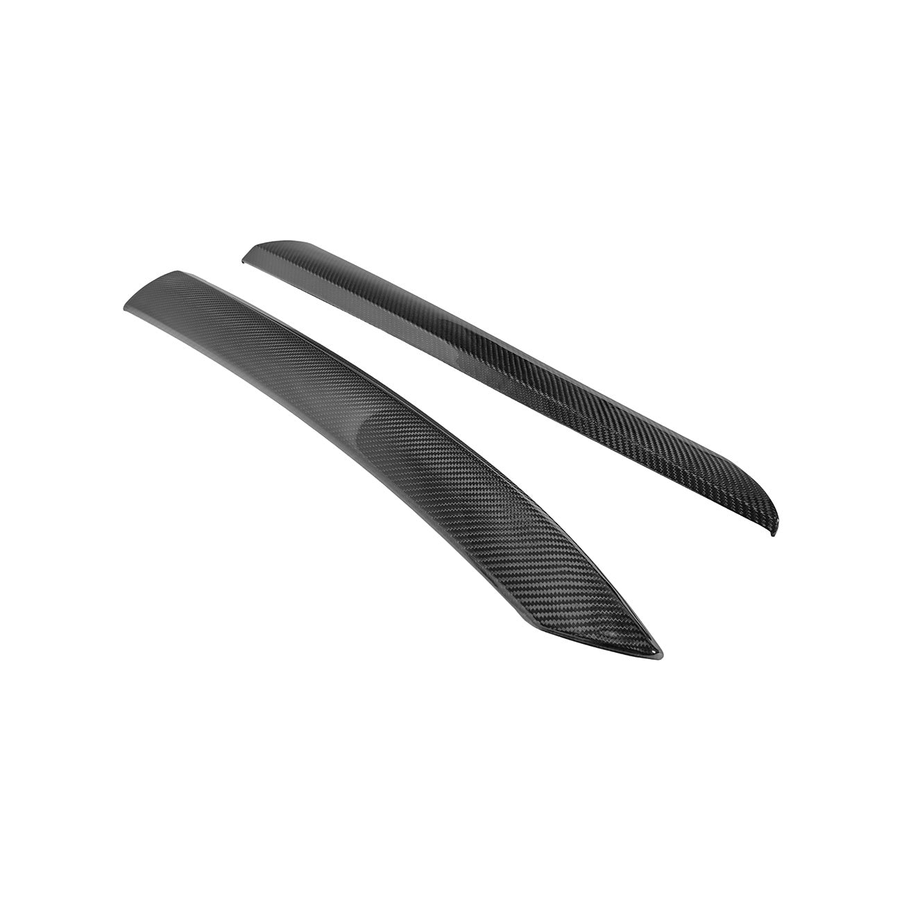 Corvette C7 Carbon Fiber Roof Side Trim Panel Cover Overlays