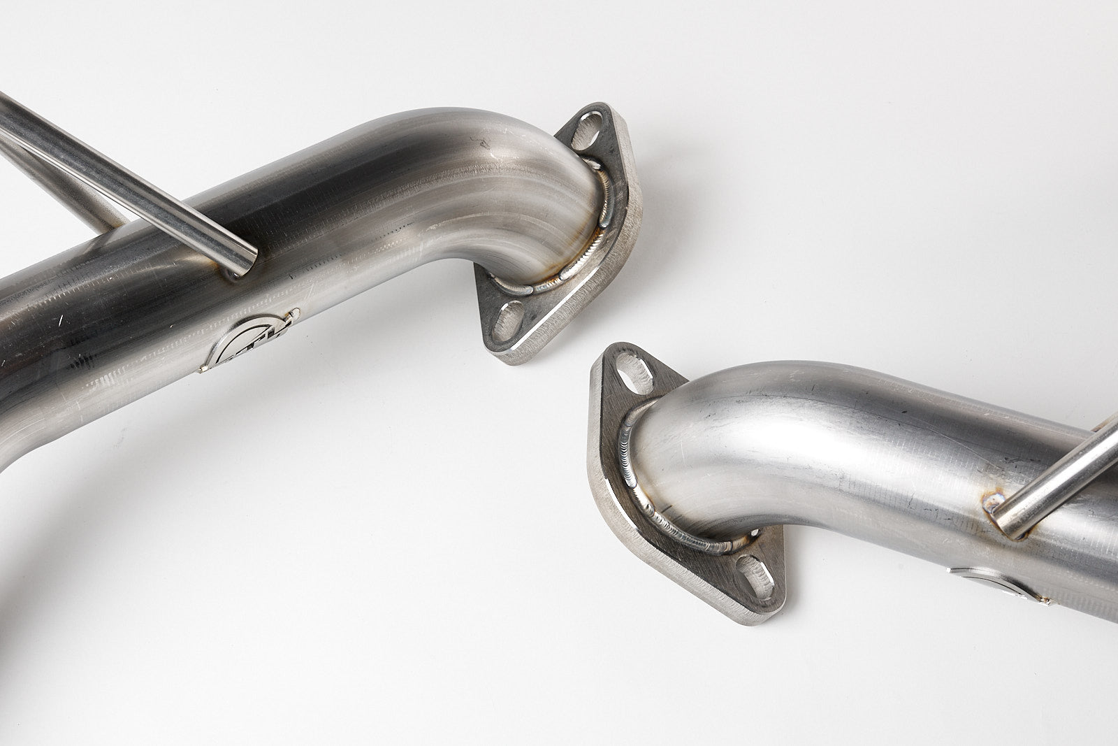 OTL Stainless Steel Axle Back Muffler Deletes - 2015-2024 Subaru WRX / 15-21 STI