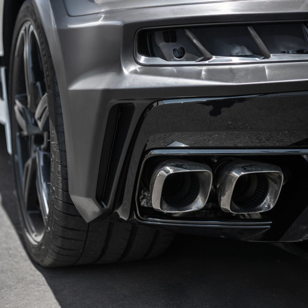 Corvette C8 Stingray Z06 Style Full Rear Bumper Conversion Kit