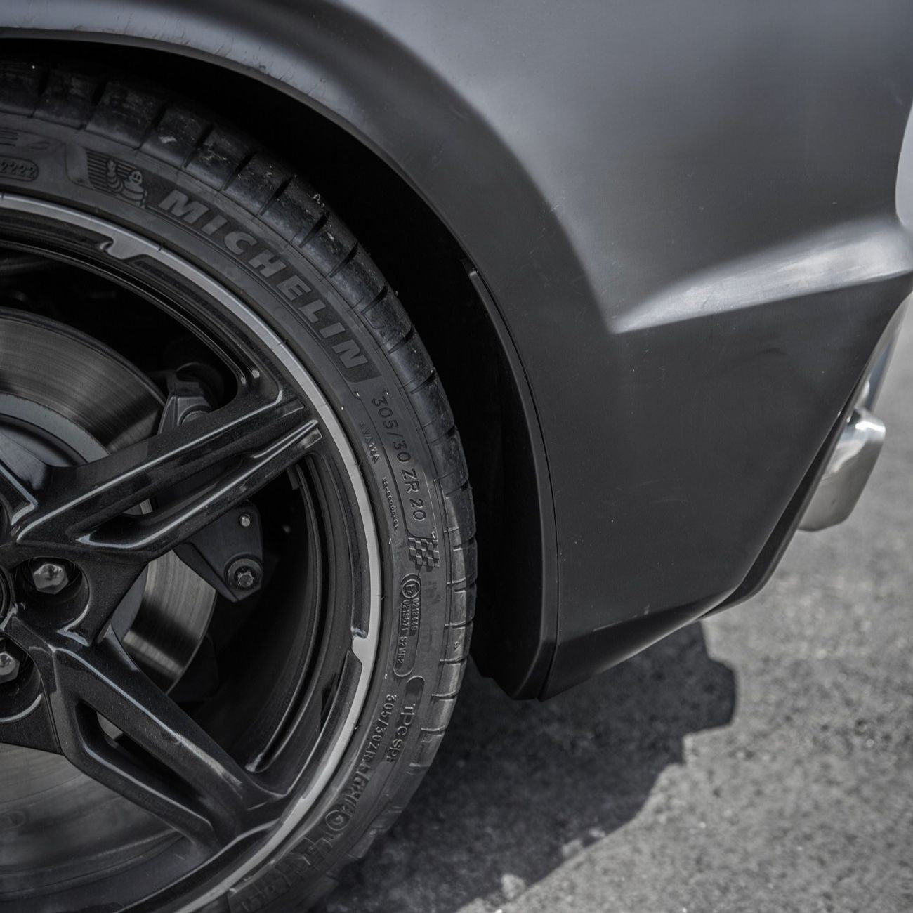 Corvette C8 Stingray Z06 Style Full Rear Bumper Conversion Kit