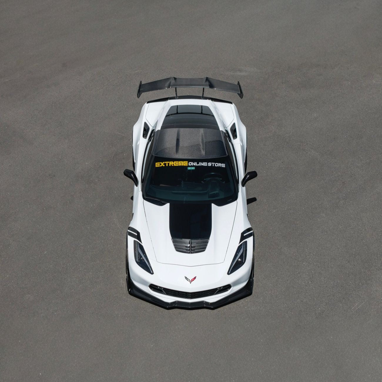 Corvette C7 Carbon Fiber GM Factory Style Double-Sided Replacement Targa Roof Panel