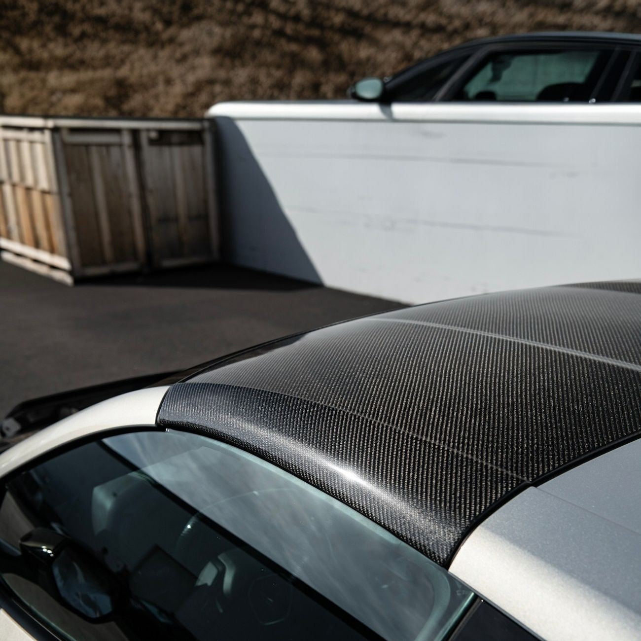 Corvette C8 Carbon Fiber GM Factory Style Double-Sided Replacement Removable Targa Roof Panel