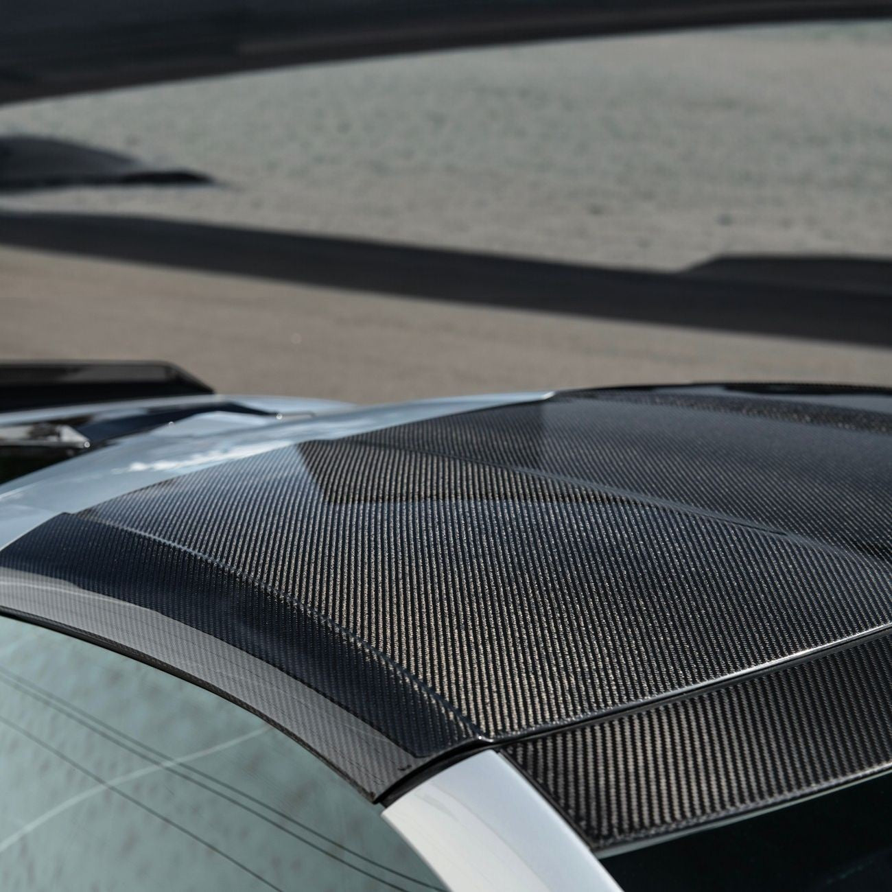 Corvette C8 Carbon Fiber GM Factory Style Double-Sided Replacement Removable Targa Roof Panel