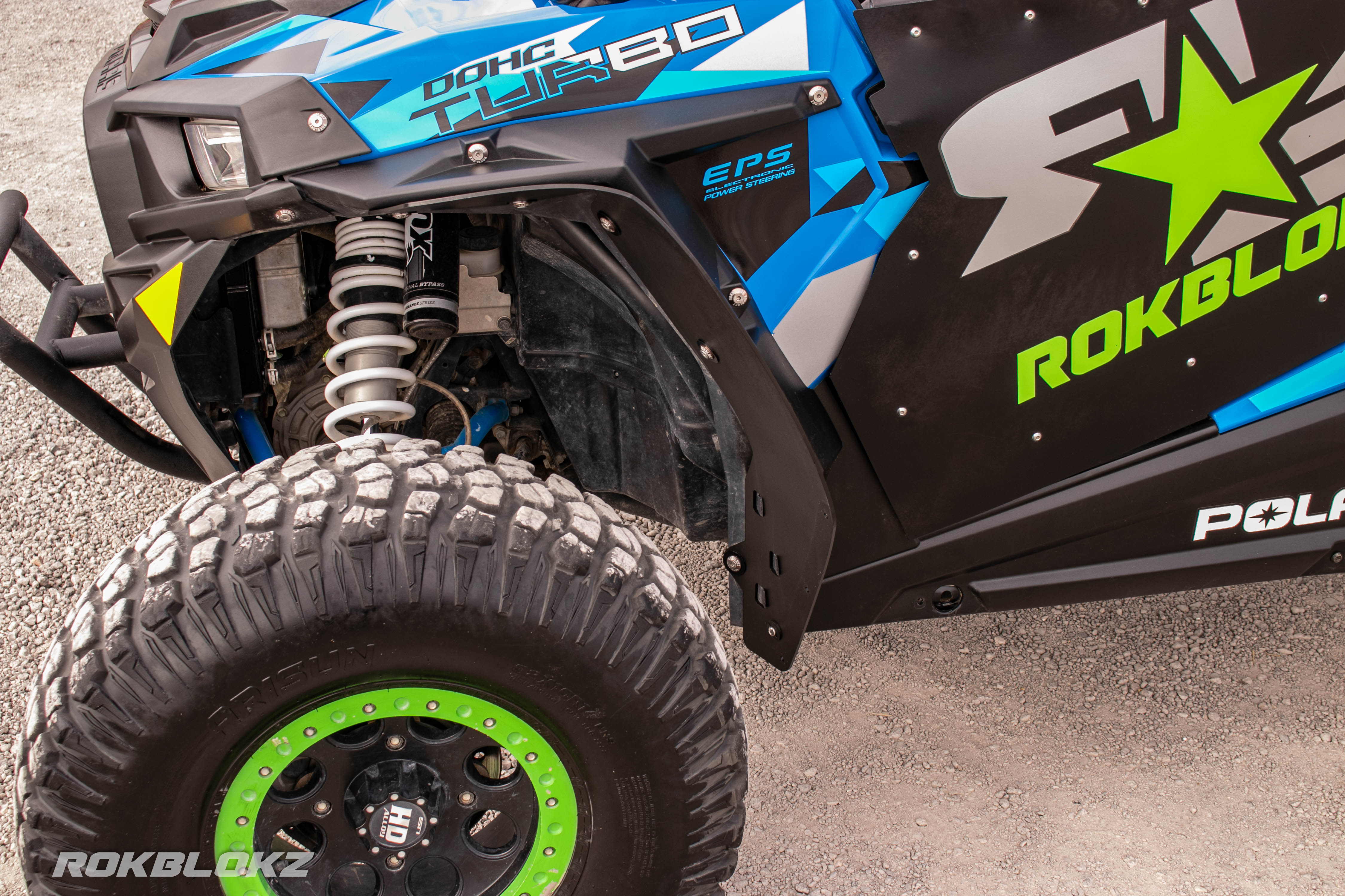 Polaris RZR XP 1000, XP 1000 TURBO 2014-2023 SPORT MAX EDITION Fender Extensions
