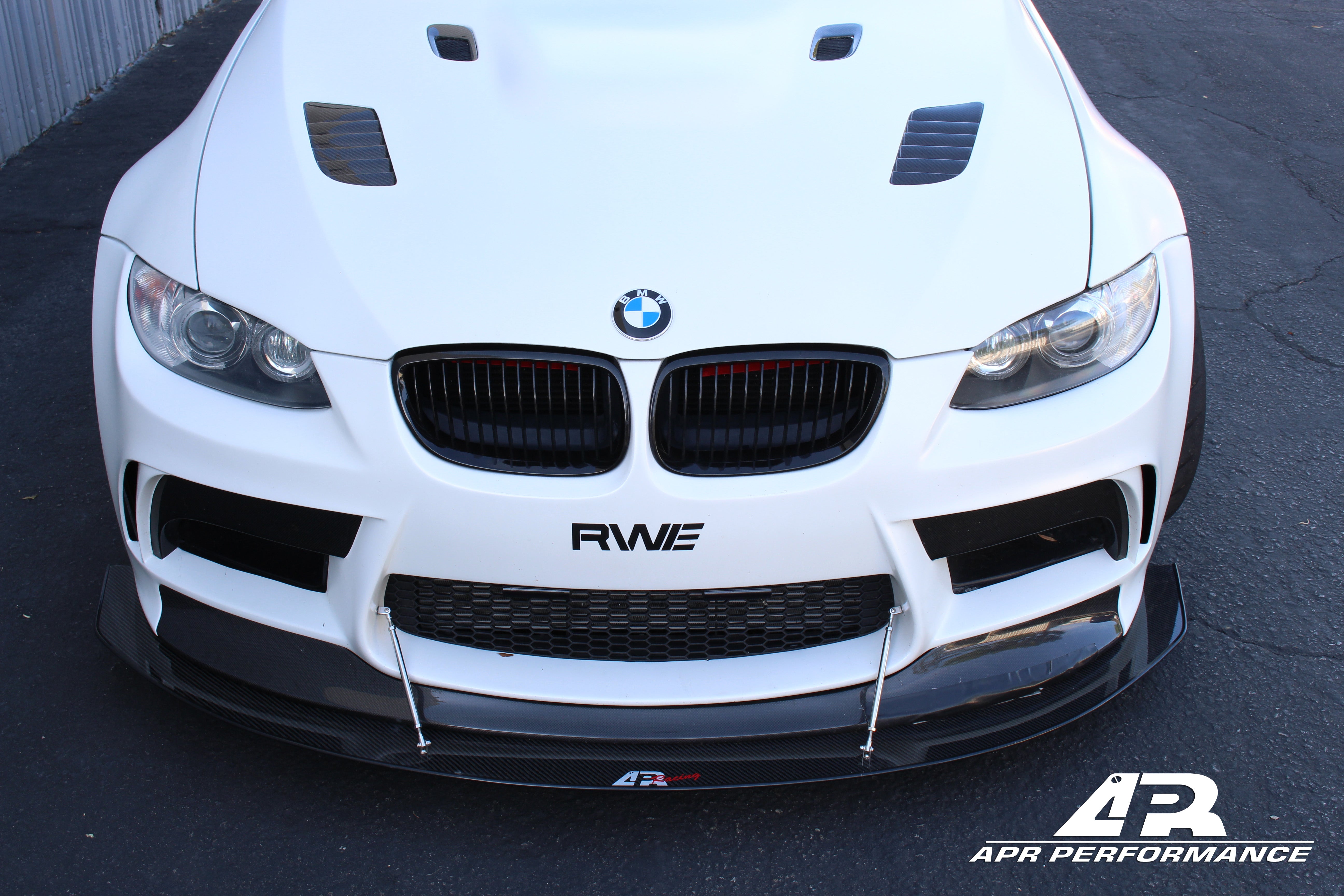 BMW E92 M3 Carbon Fiber Front Wind Splitter-Front Wind Splitter-Grocery Getter Performance