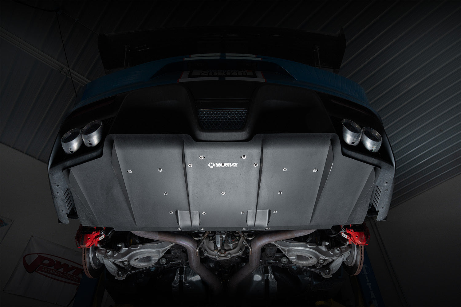 Rear Diffuser Install Kit for Diff Cooler - S550 Ford Mustang Shelby GT350