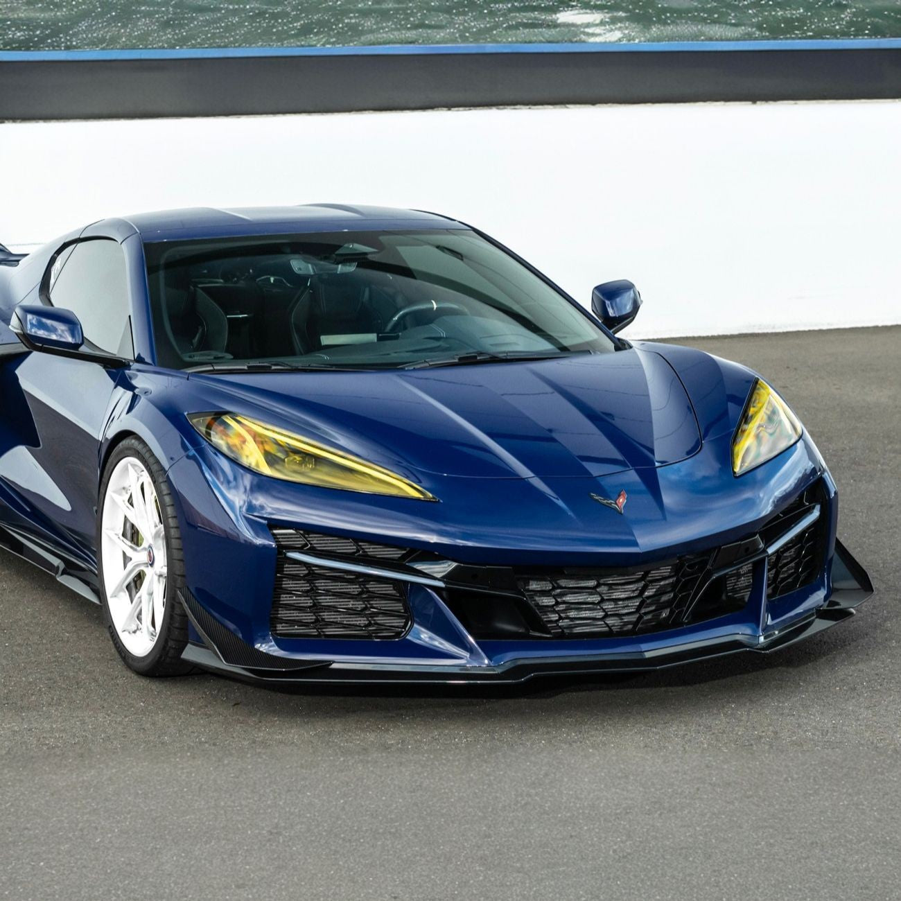 Corvette C8 Carbon Fiber Z07 Performance Package Front Canards