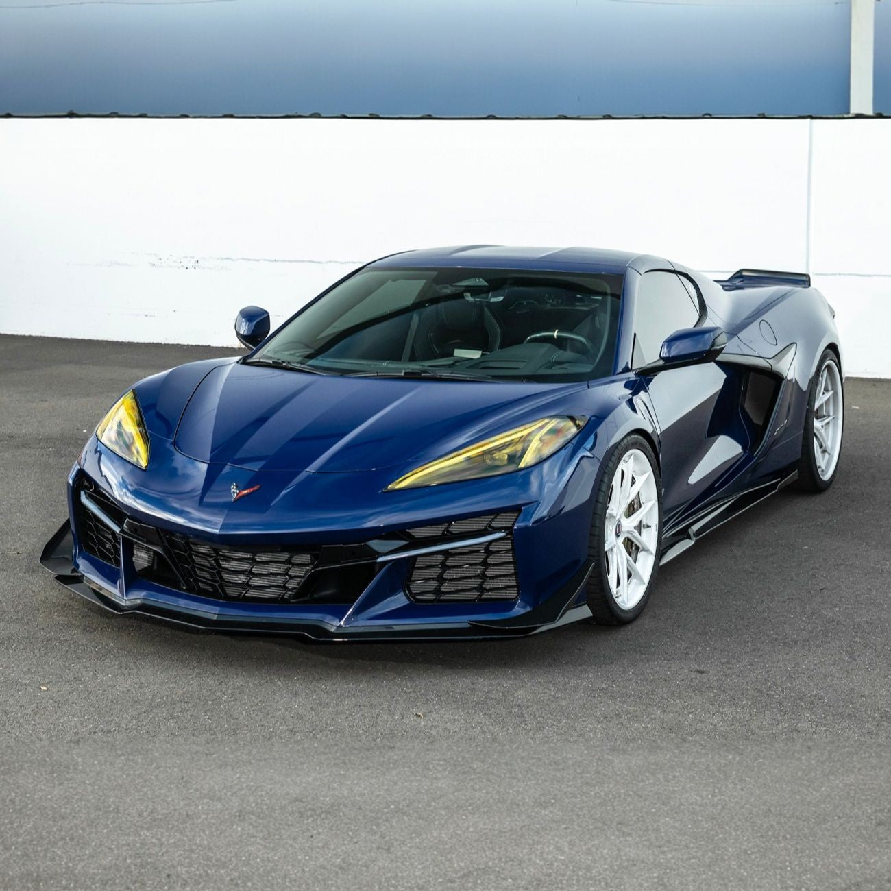 Corvette C8 Carbon Fiber Z07 Performance Package Front Canards