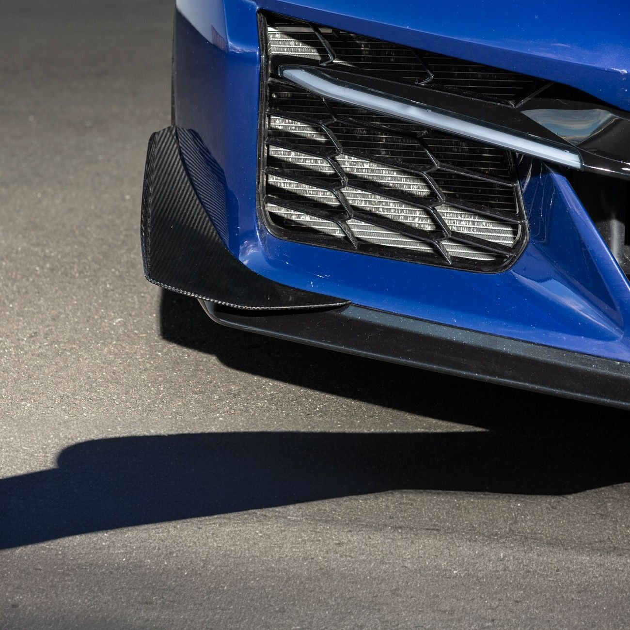 Corvette C8 Carbon Fiber Z07 Performance Package Front Canards