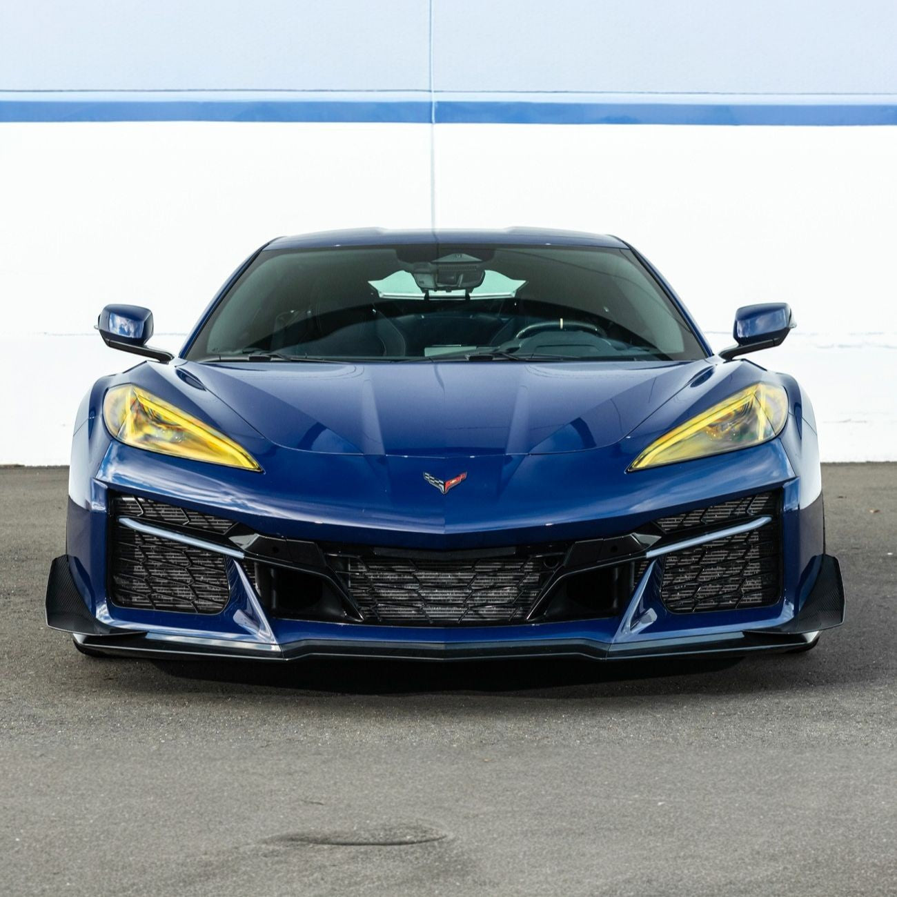 Corvette C8 Carbon Fiber Z07 Performance Package Front Canards