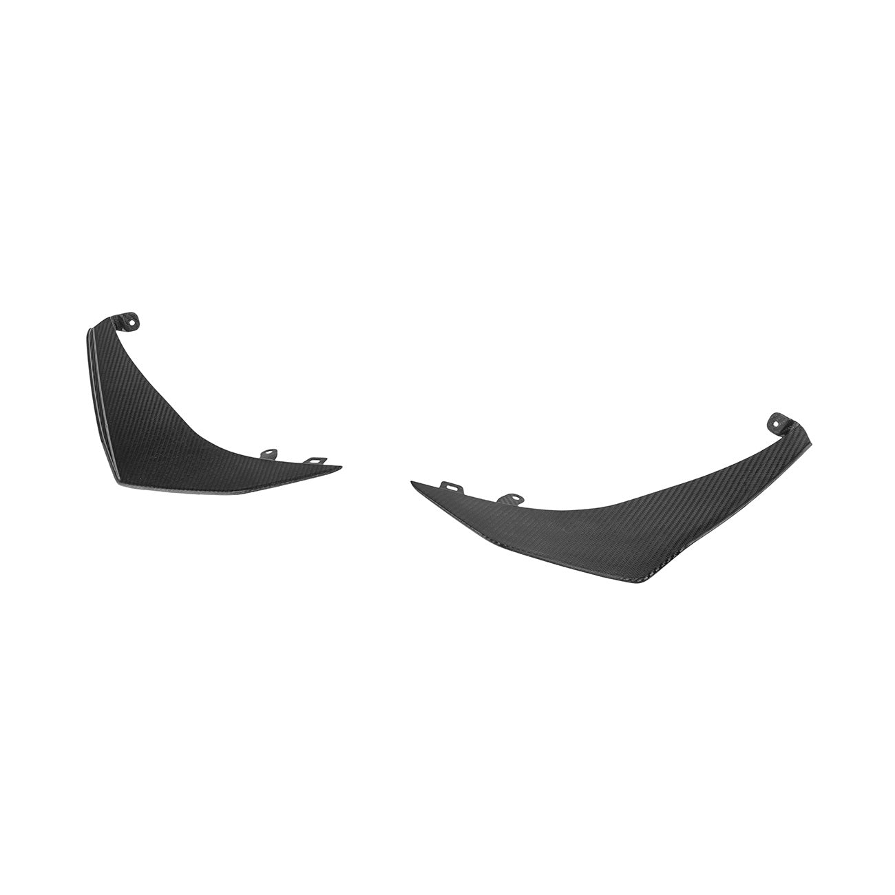 Corvette C8 Carbon Fiber Z07 Performance Package Front Canards