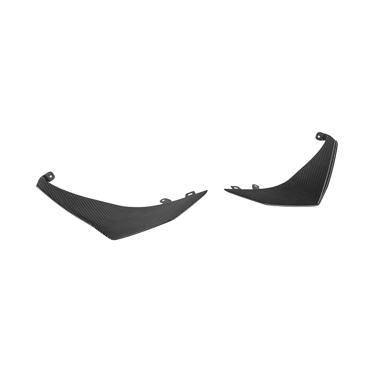 Corvette C8 Carbon Fiber Z07 Performance Package Front Canards