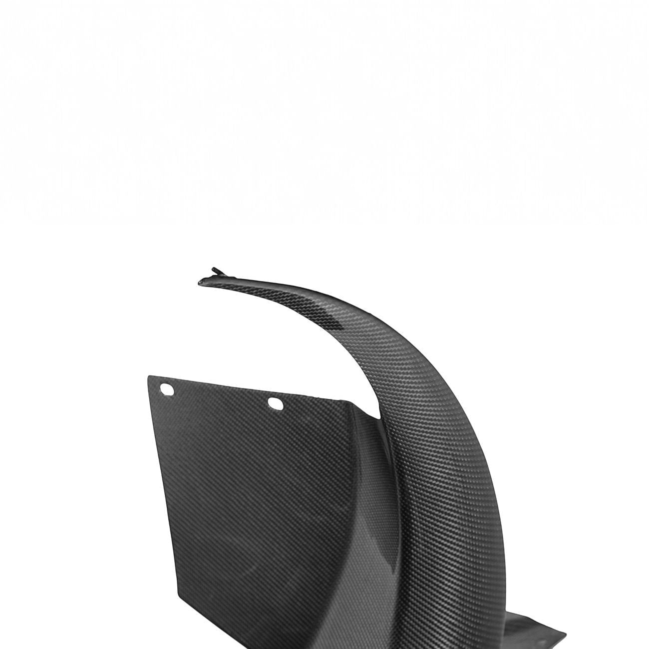Corvette C6 Carbon Fiber Factory Style Front Fender Rear Extension Splash Guards