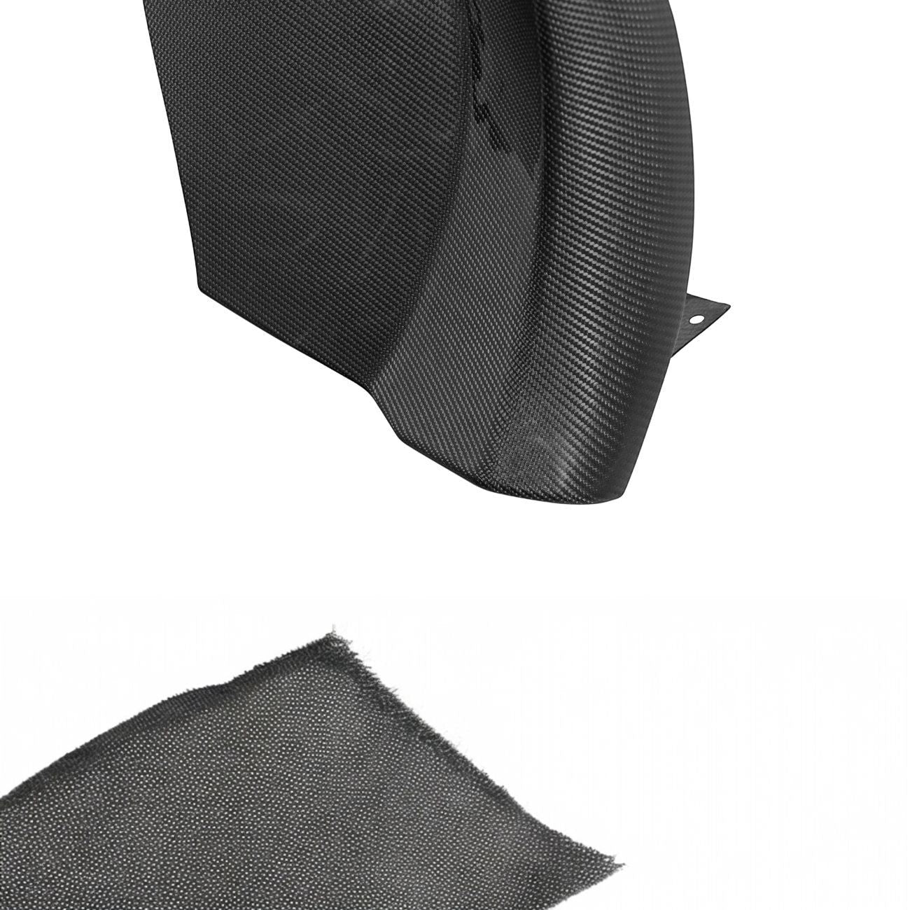 Corvette C6 Carbon Fiber Factory Style Front Fender Rear Extension Splash Guards