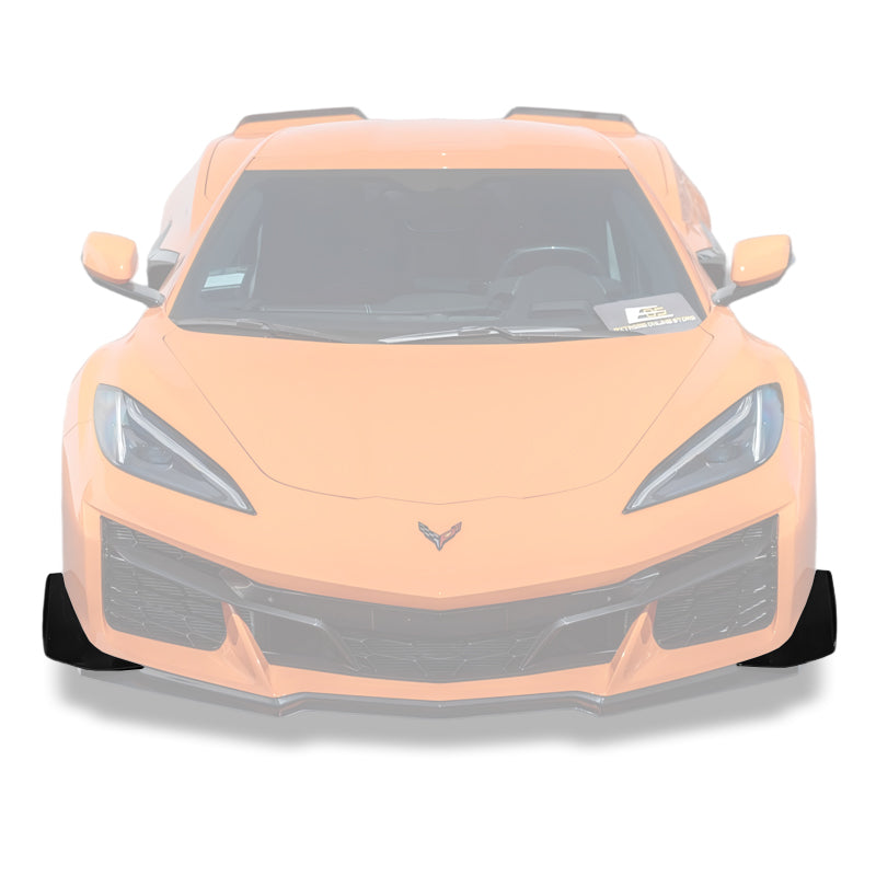 Chevrolet Corvette C8 Z06 / E-Ray DRY CARBON FIBER Front Side Canards