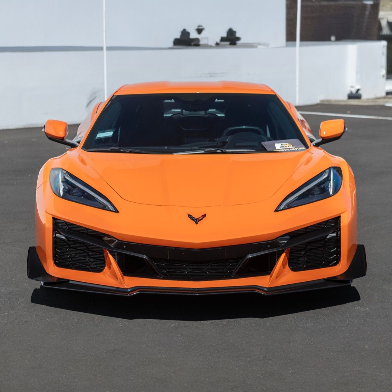 Corvette C8 Carbon Fiber Front Bumper Side Canards