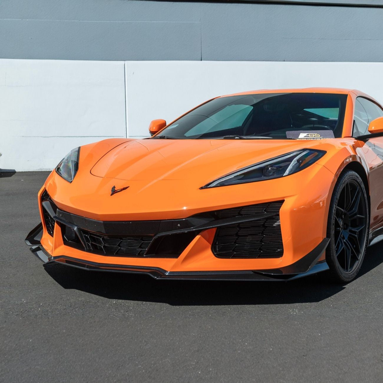 Corvette C8 Carbon Fiber Front Bumper Side Canards
