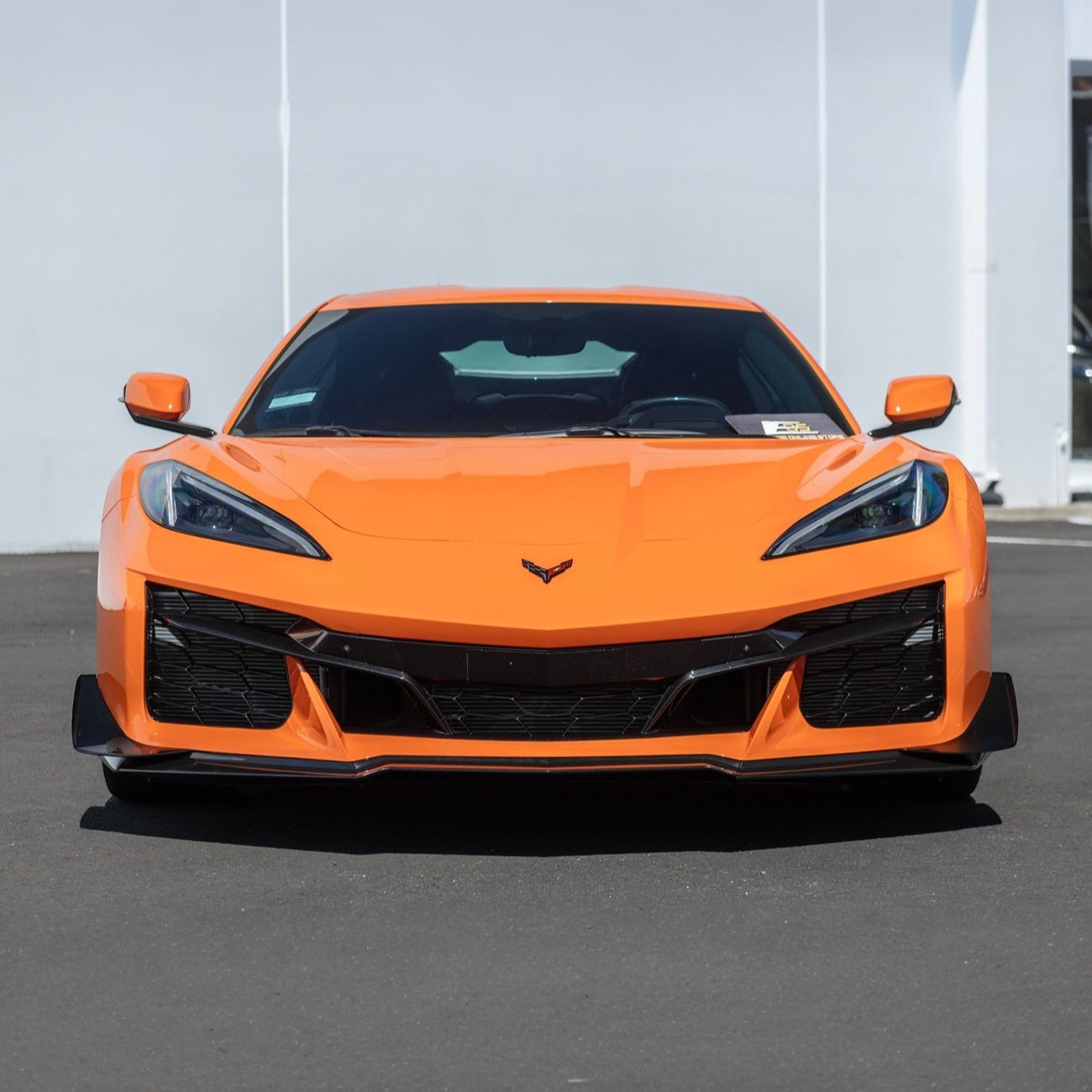Corvette C8 Carbon Fiber Front Bumper Side Canards