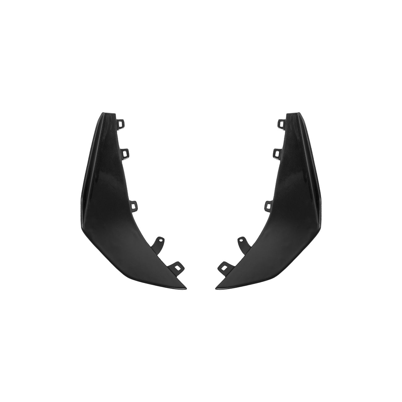 Corvette C8 Carbon Fiber Front Bumper Side Canards