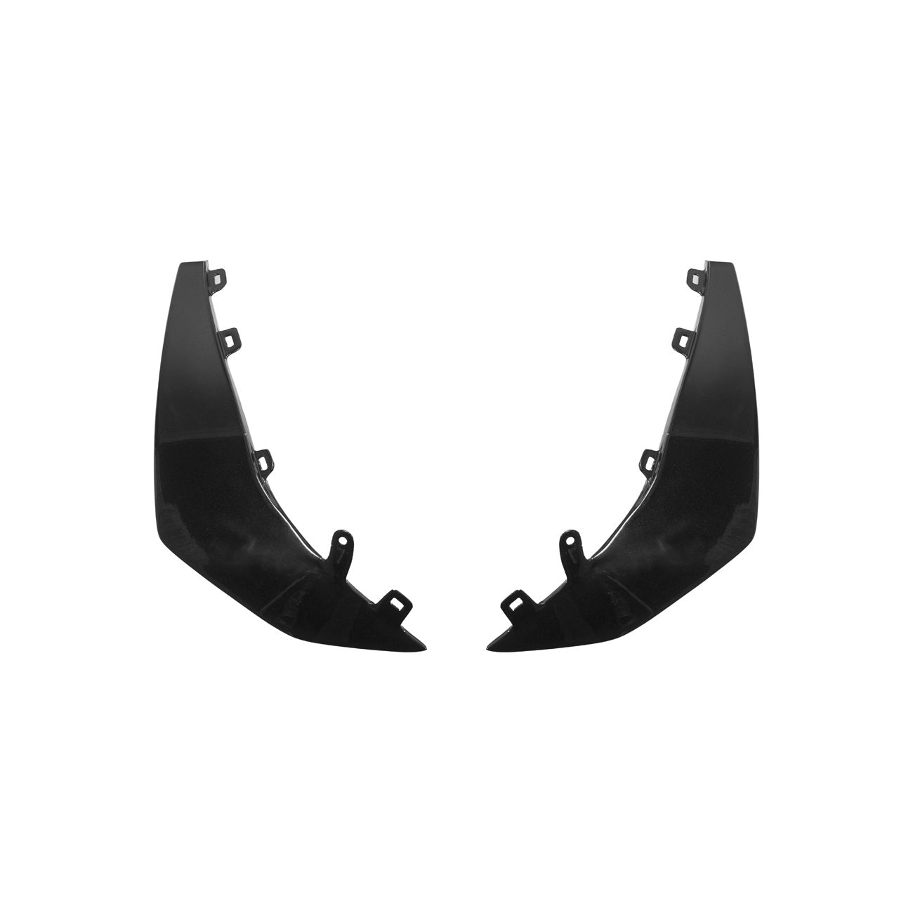 Corvette C8 Carbon Fiber Front Bumper Side Canards