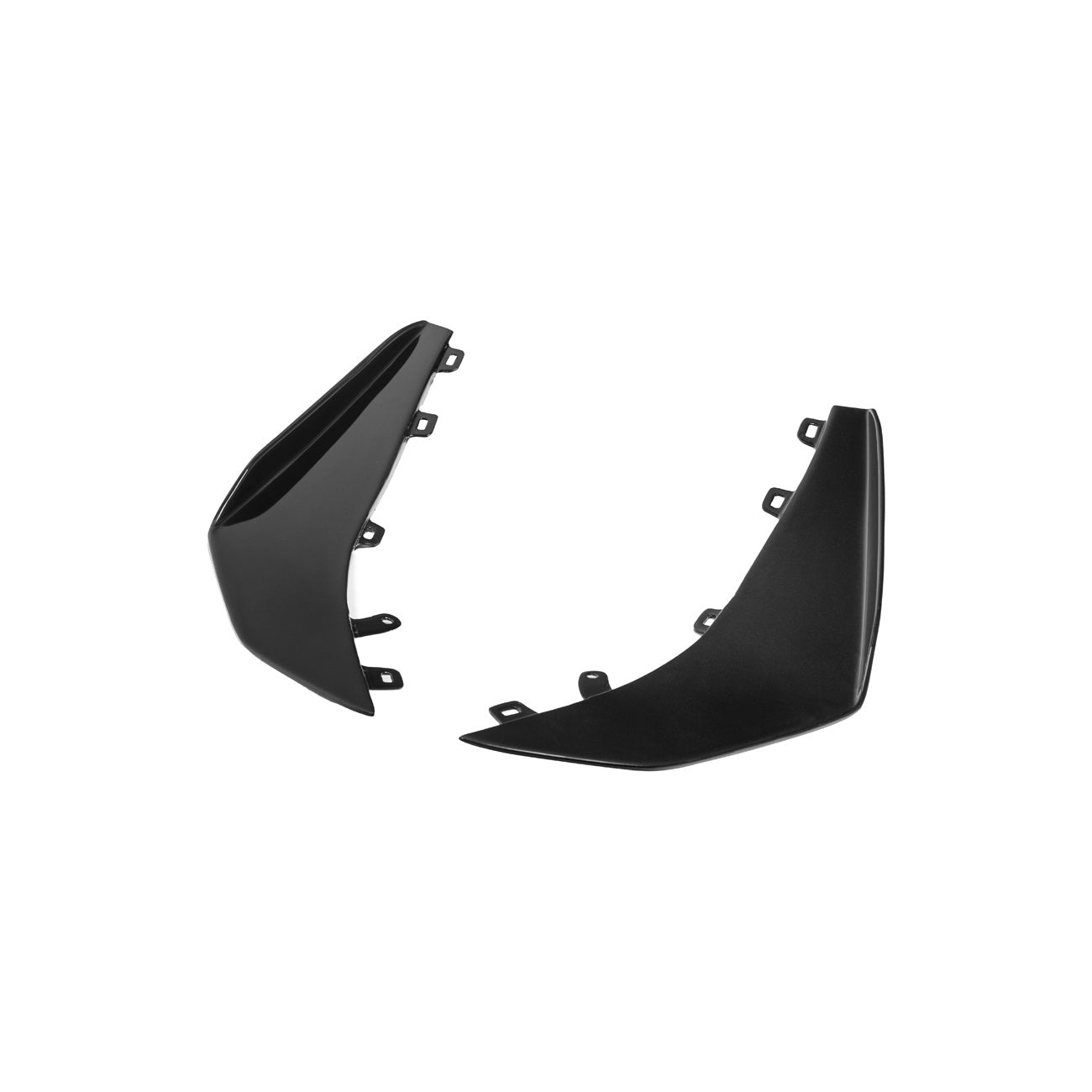 Corvette C8 Carbon Fiber Front Bumper Side Canards