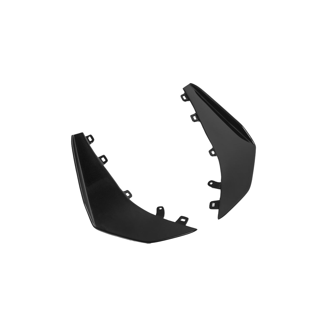 Corvette C8 Carbon Fiber Front Bumper Side Canards