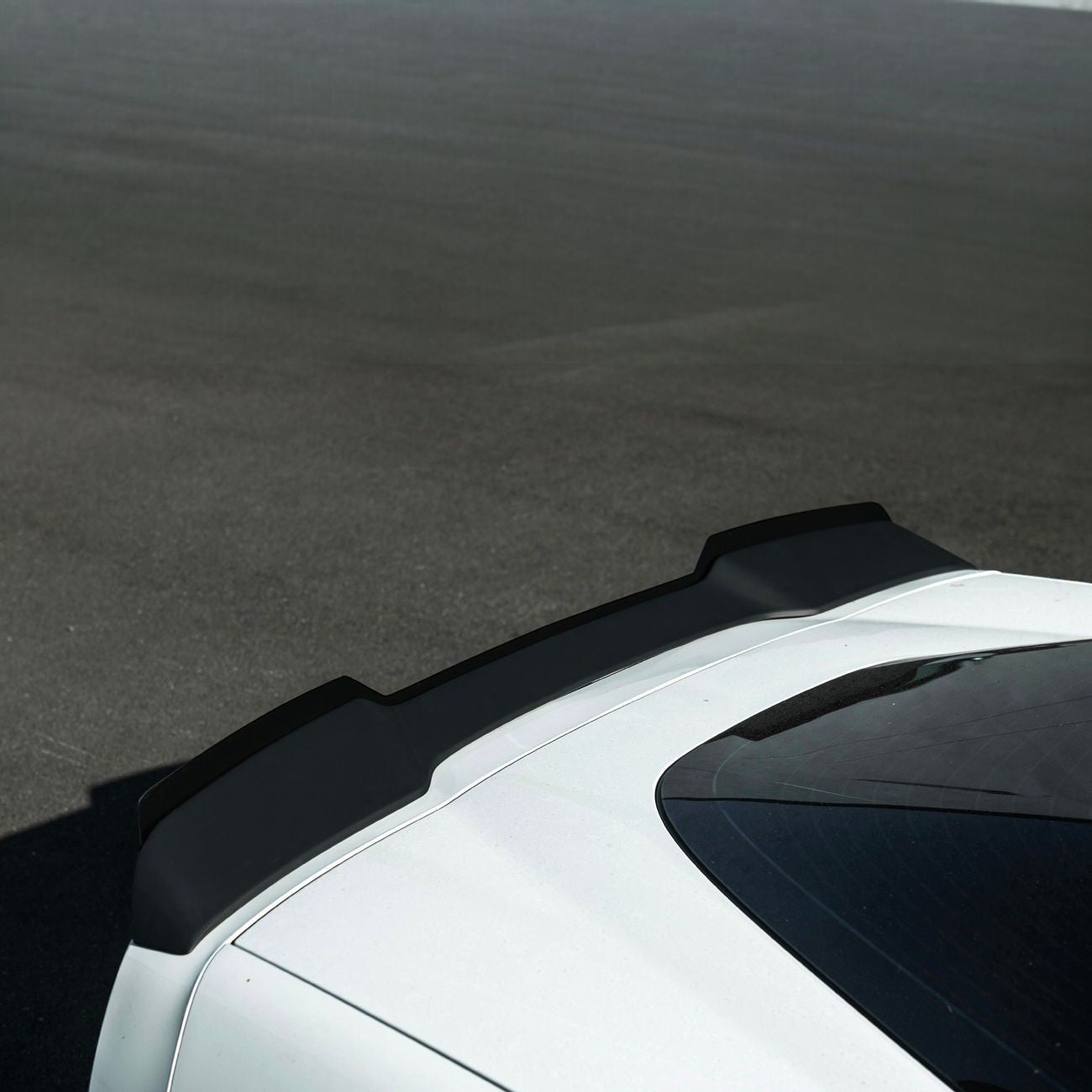 Corvette C6 ZR1 Extended Rear Trunk Lid Wing Spoiler