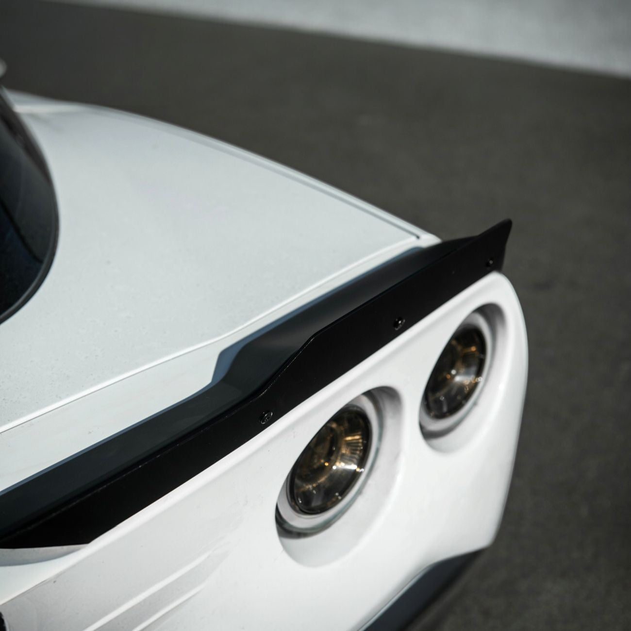Corvette C6 ZR1 Extended Rear Trunk Lid Wing Spoiler