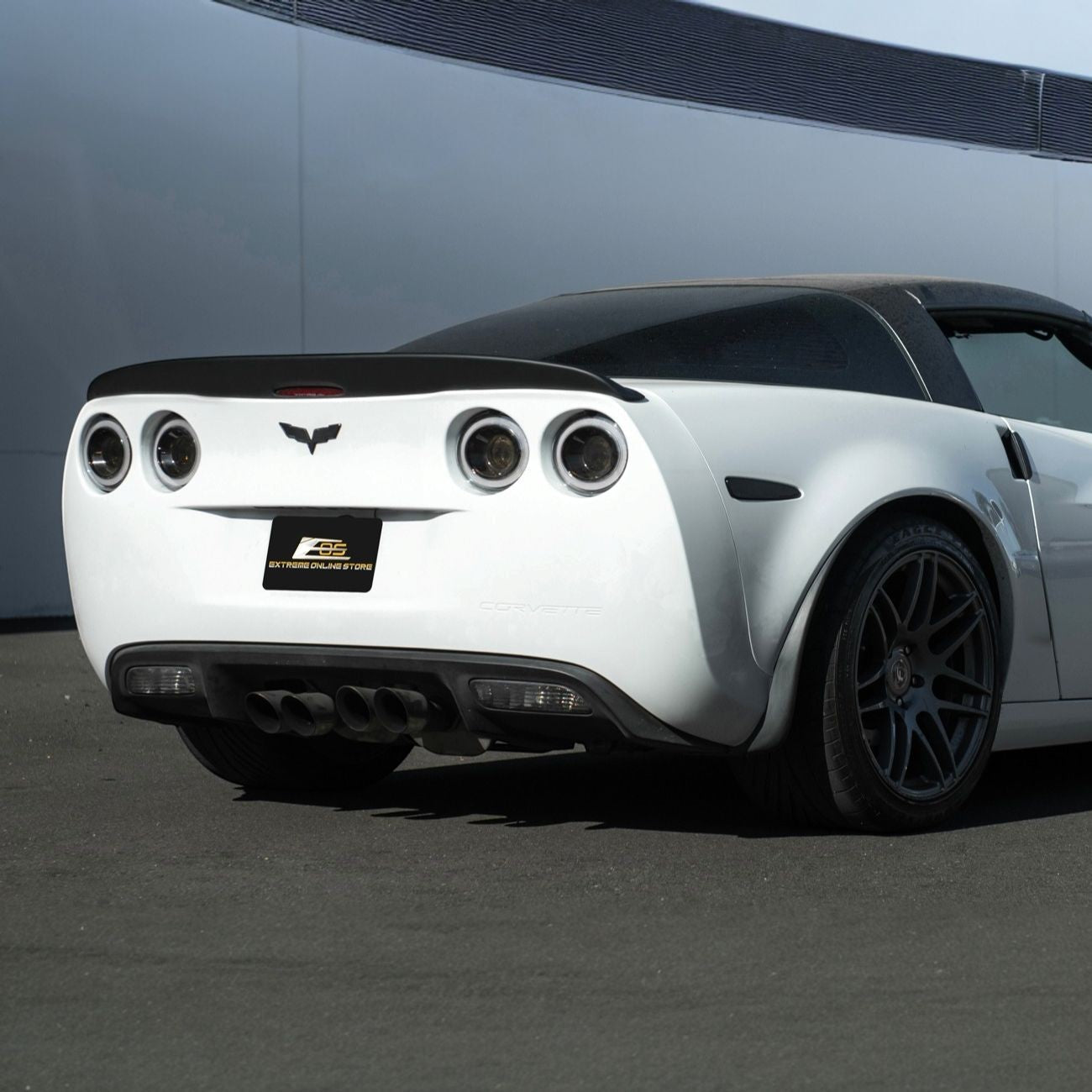Corvette C6 EOS Performance Package Rear Trunk Lid Wing Spoiler